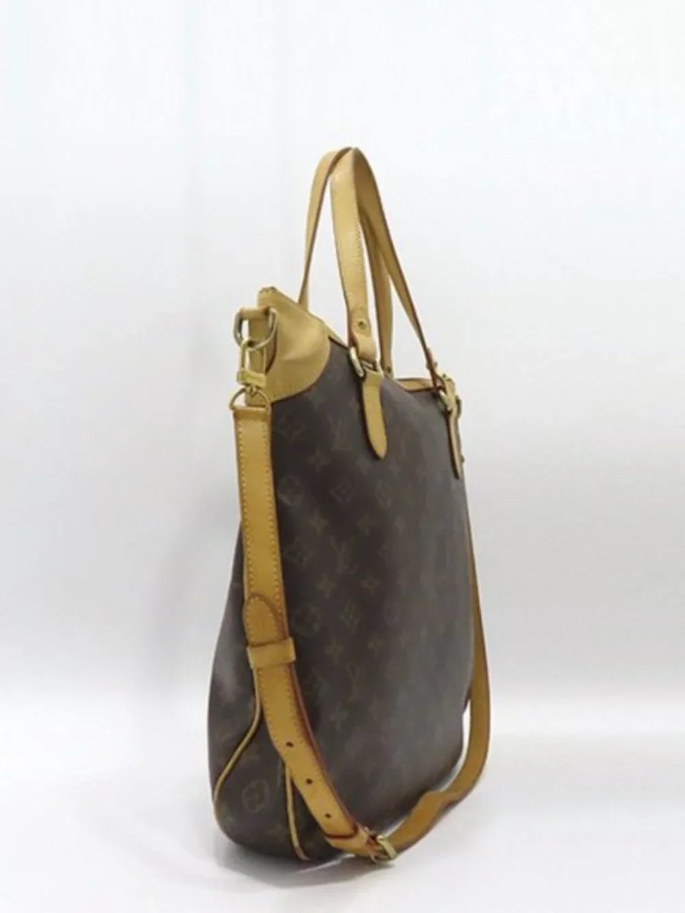 LOUIS VUITTON Monogram Canvas Odeon GM 2WAY Bag